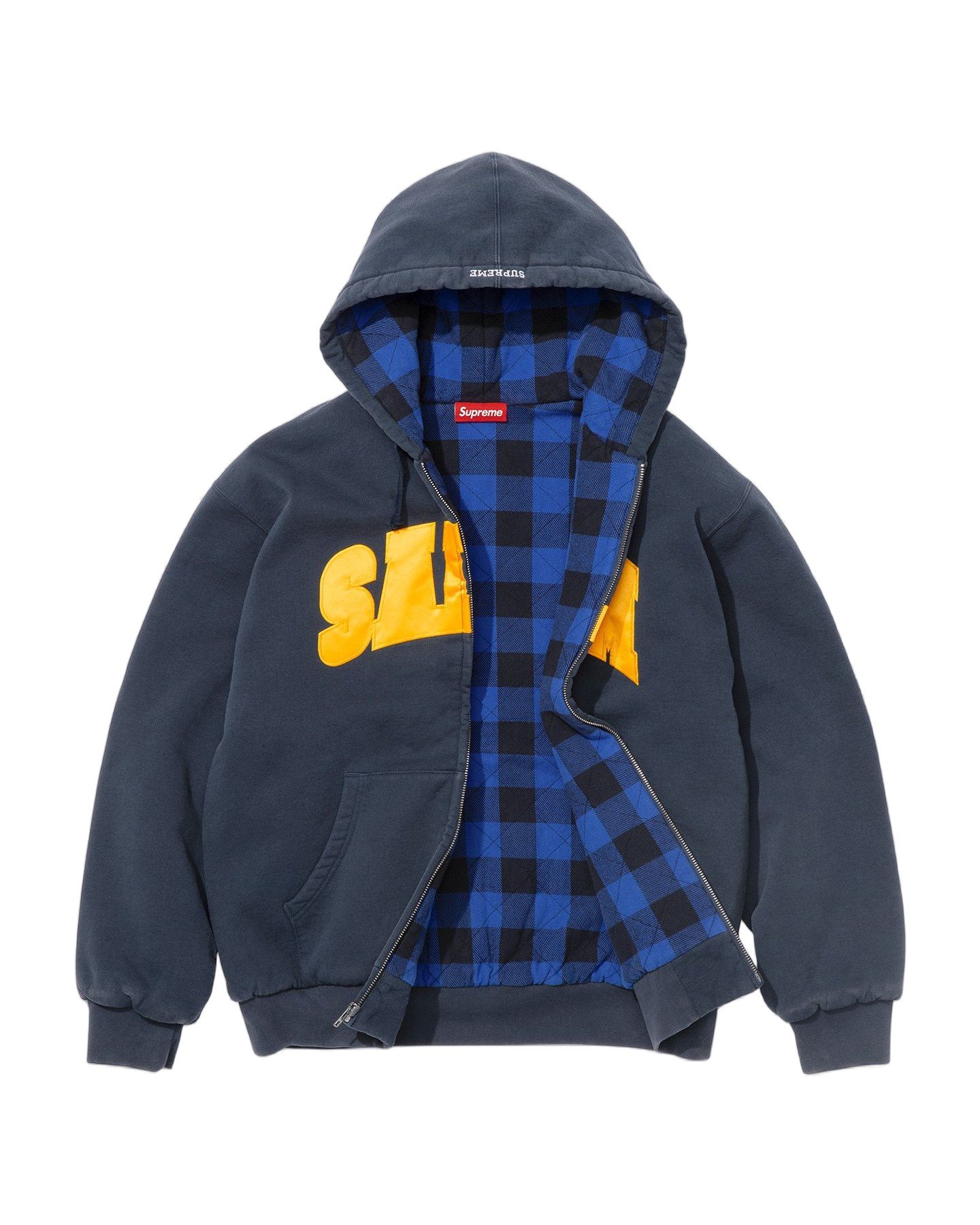 Supreme/SALEM Zip Up Hooded Sweatshirt view 12